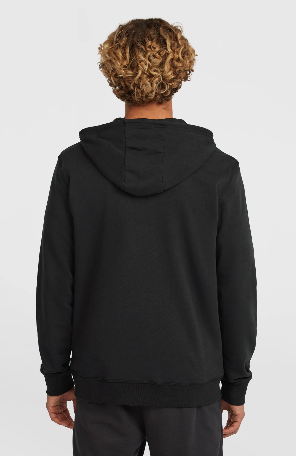 Sweat à capuche et zip intégral Small Logo | Black Out
