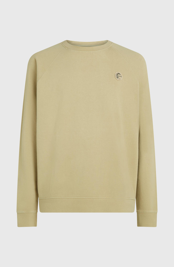 Sweatshirt à col rond O'Riginals Badge Crew | Olive Blush