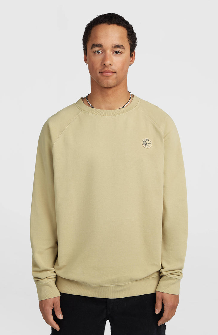 Sweatshirt à col rond O'Riginals Badge Crew | Olive Blush