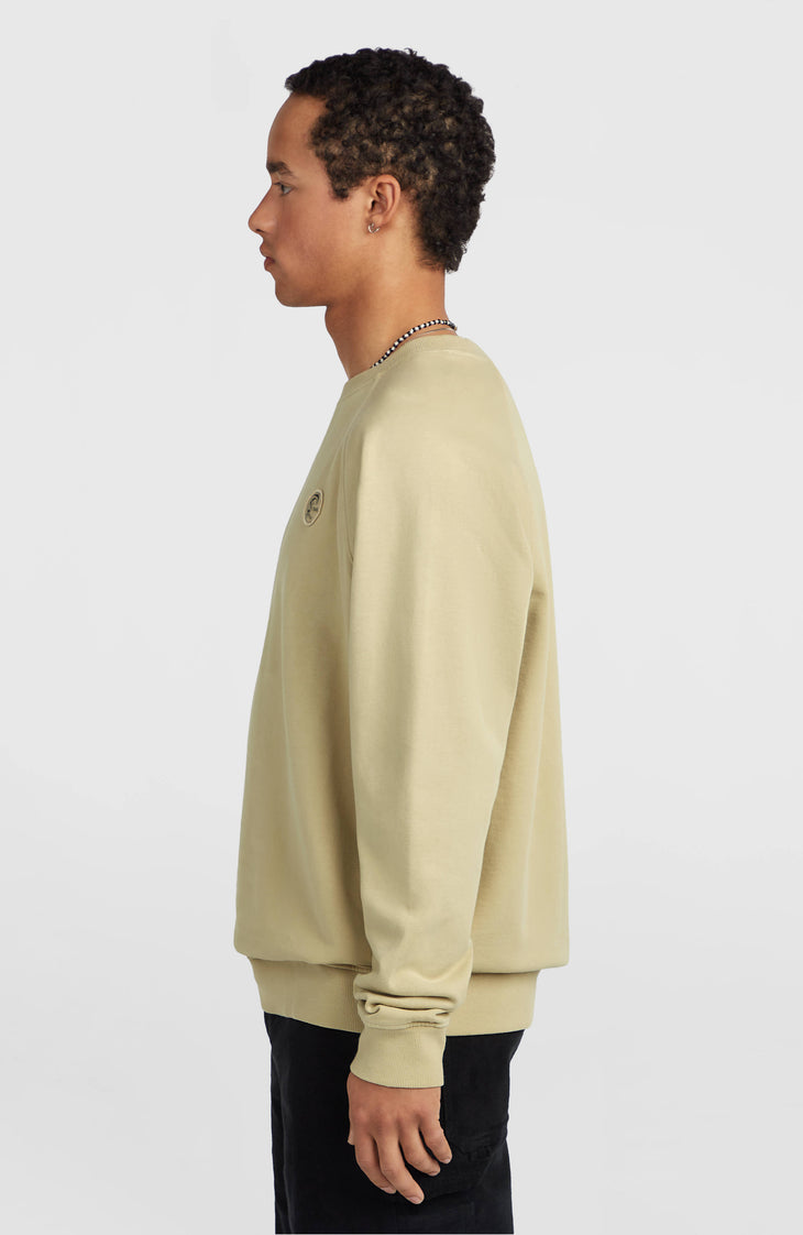 Sweatshirt à col rond O'Riginals Badge Crew | Olive Blush