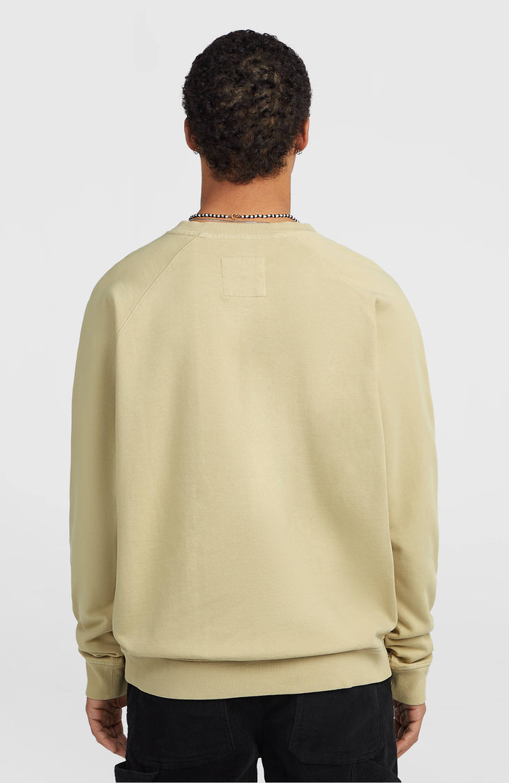 Sweatshirt à col rond O'Riginals Badge Crew | Olive Blush