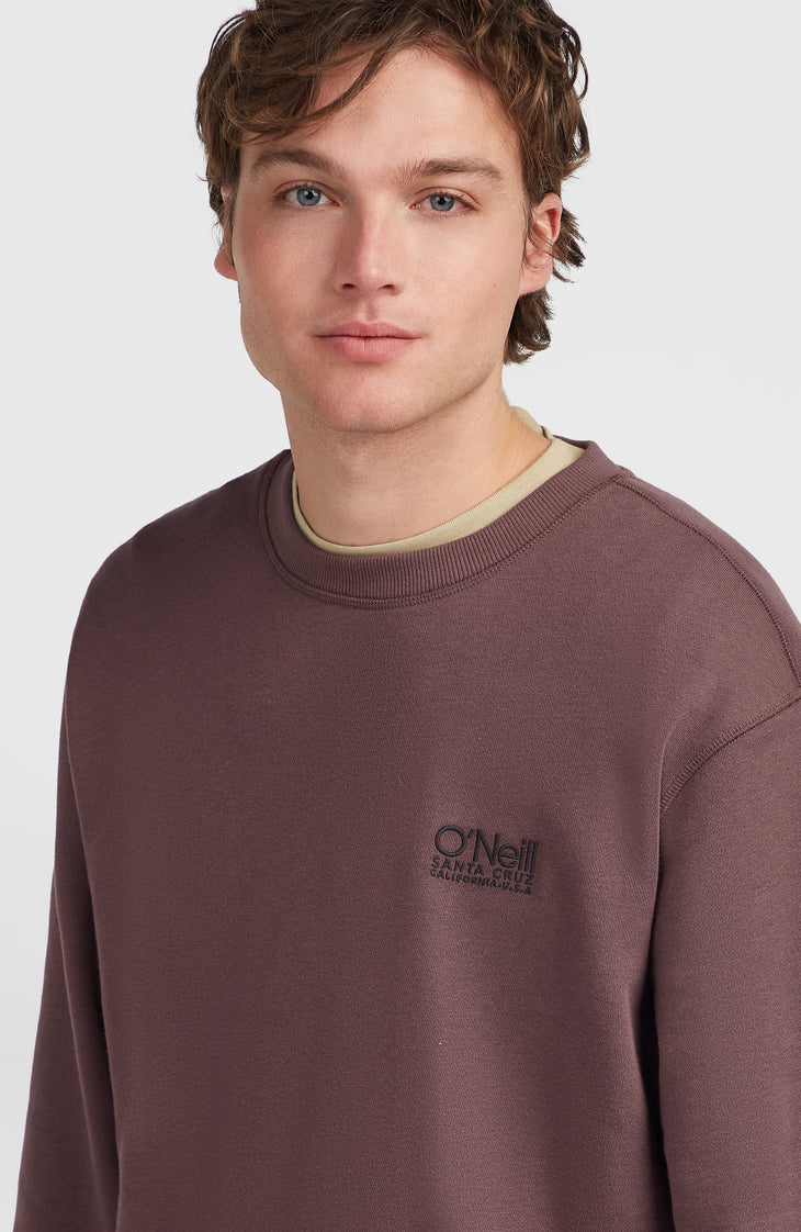Sweatshirt à col rond O'Neill Cali | Purple Gray