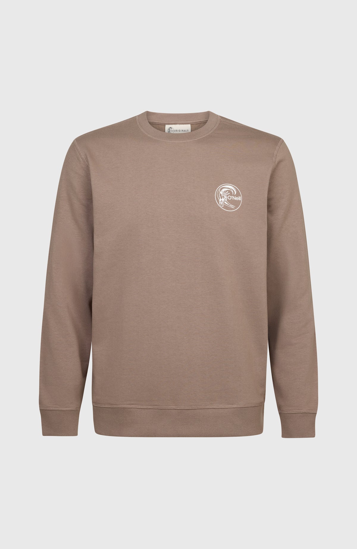 Pull O'Riginals Chest Print Crew | Pure Cashmere