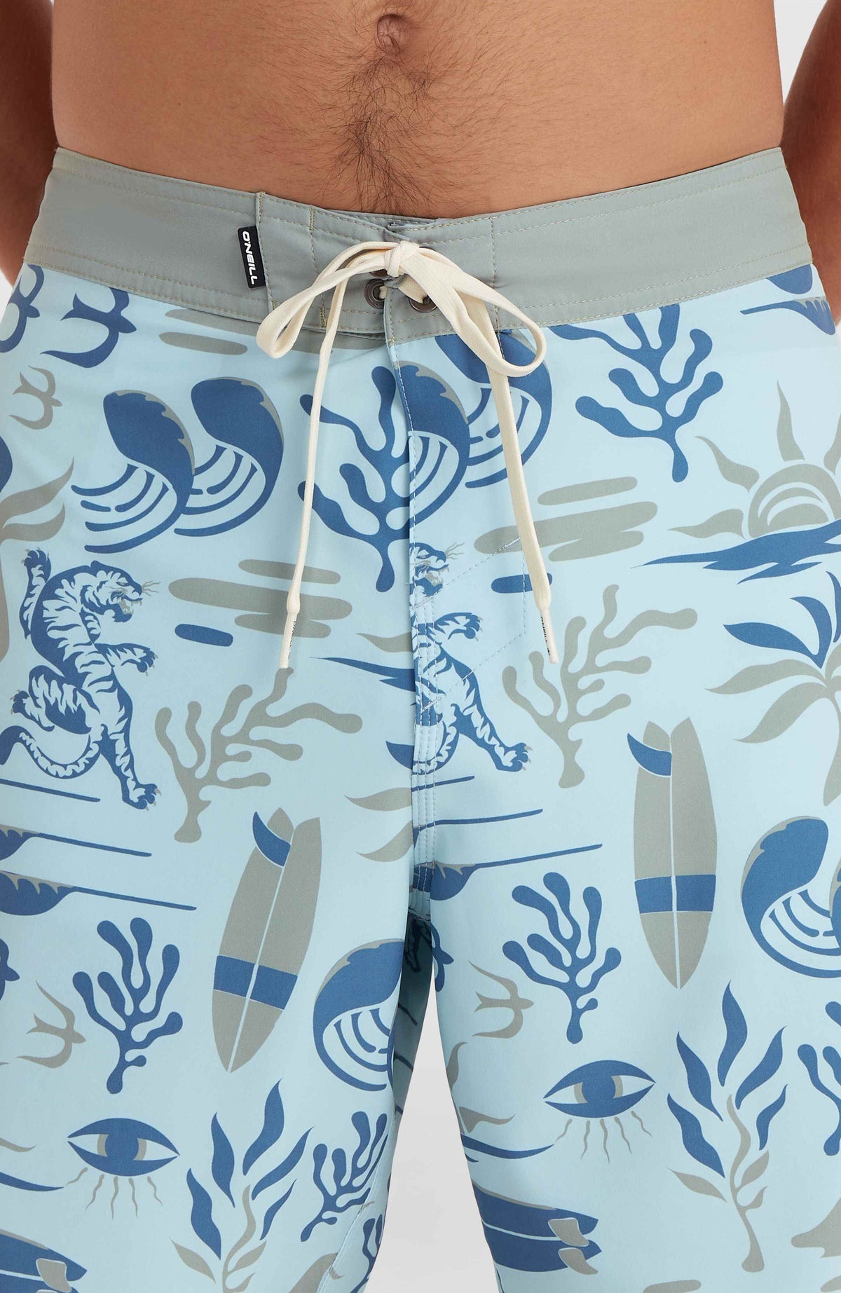 Boardshort Hyperfreak Mysto Scallop 19 | Blue Sky Mysto Scallop