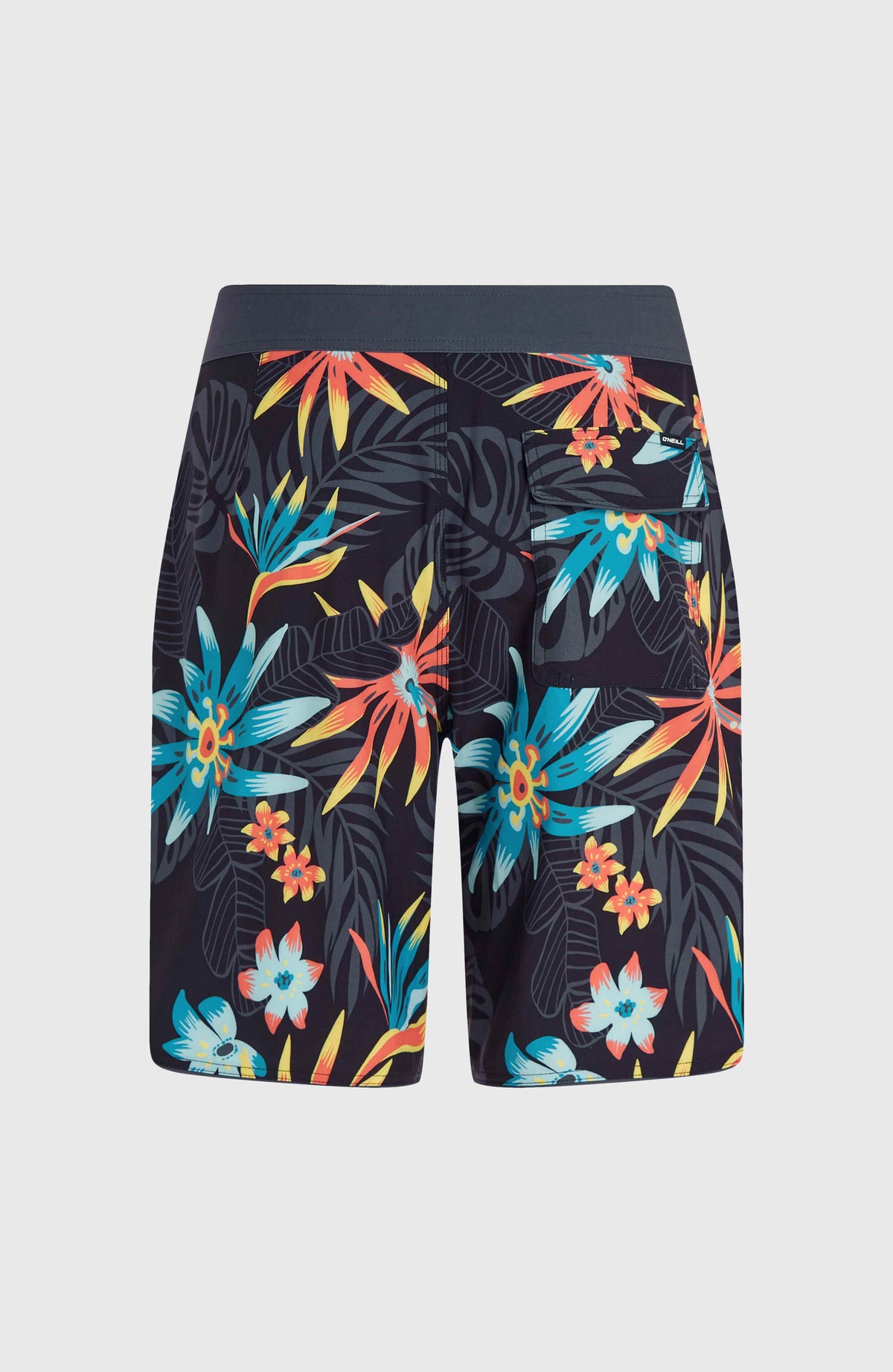 Boardshort Hyperfreak Mysto Scallop 19 | Black Mysto Scallop