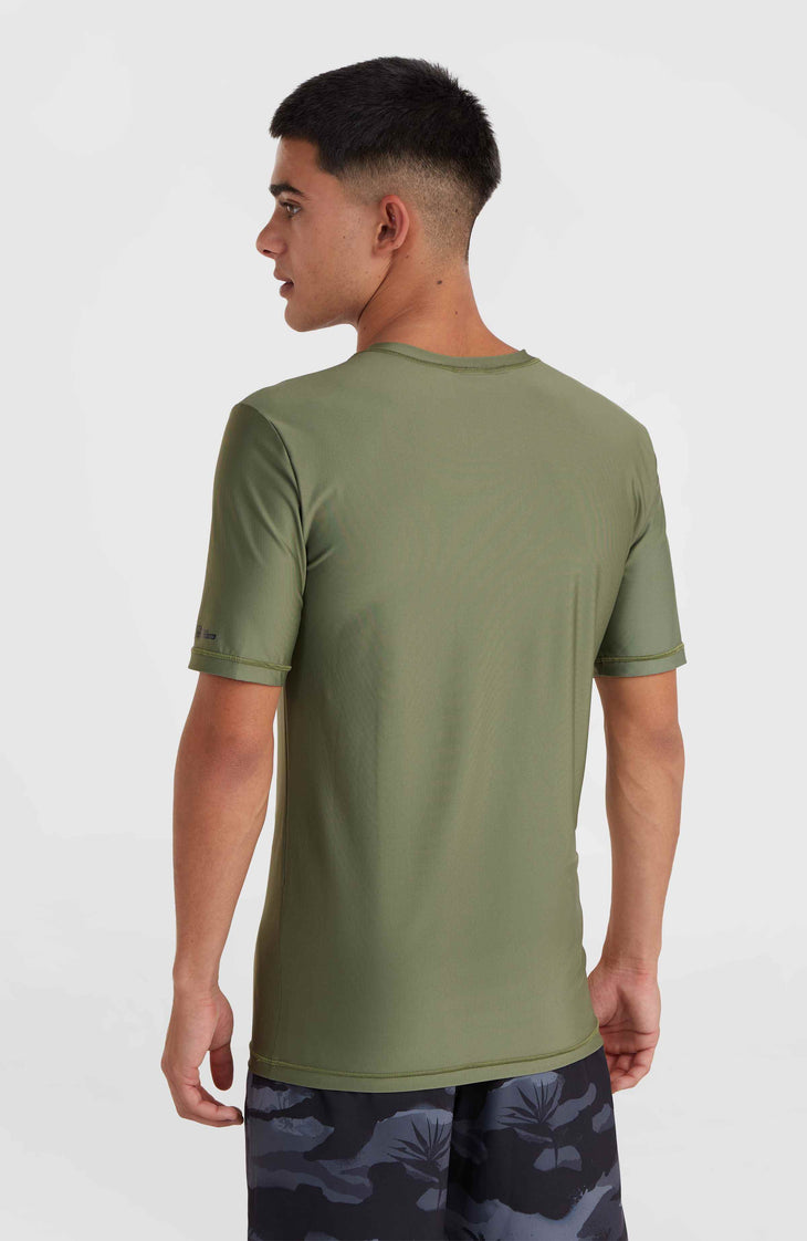 Lycra à manches courtes Essentials | Deep Lichen Green