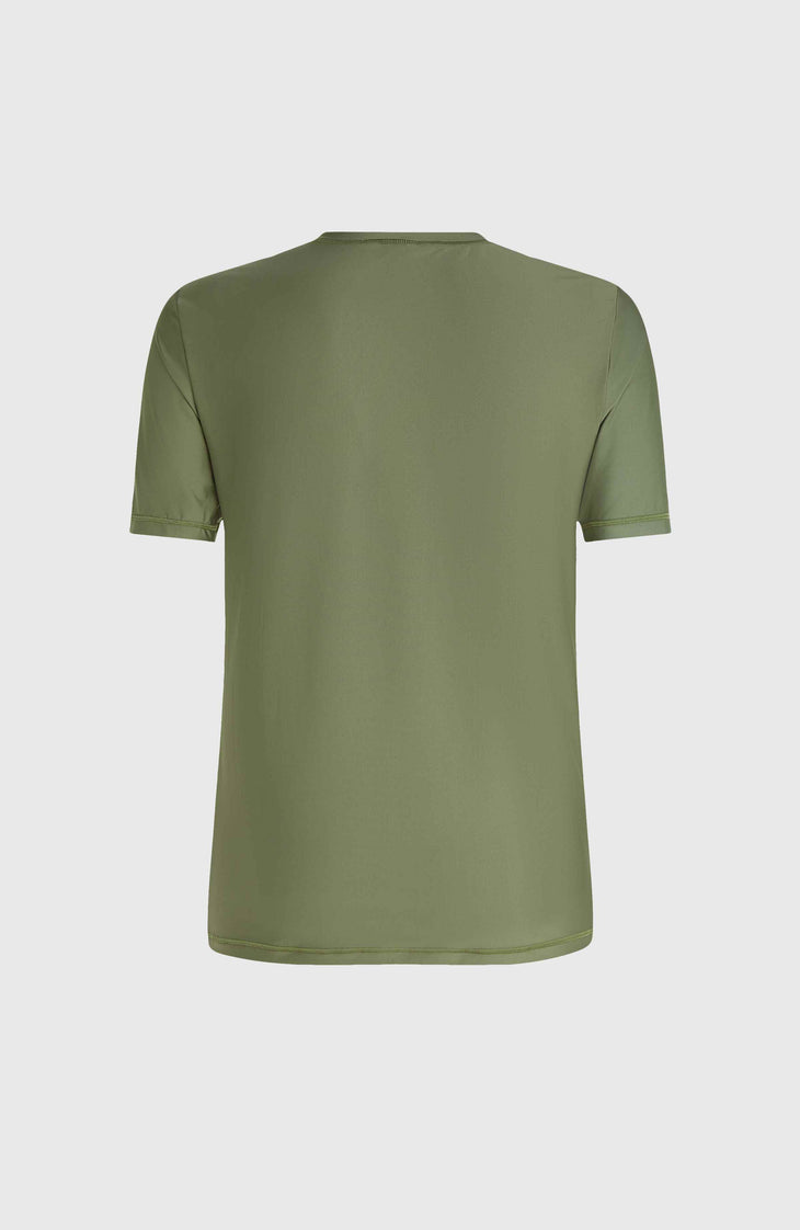 Lycra à manches courtes Essentials | Deep Lichen Green