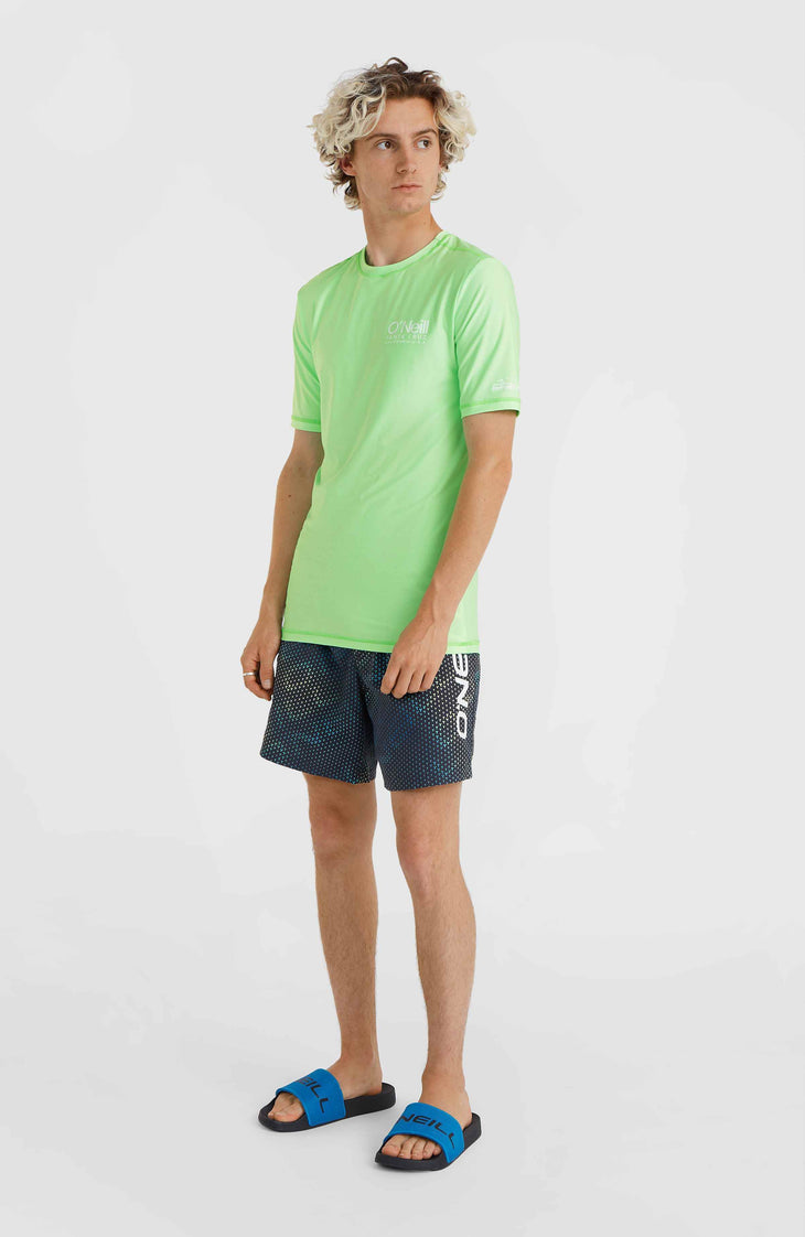 Lycra à manches courtes Essentials | Neon Green
