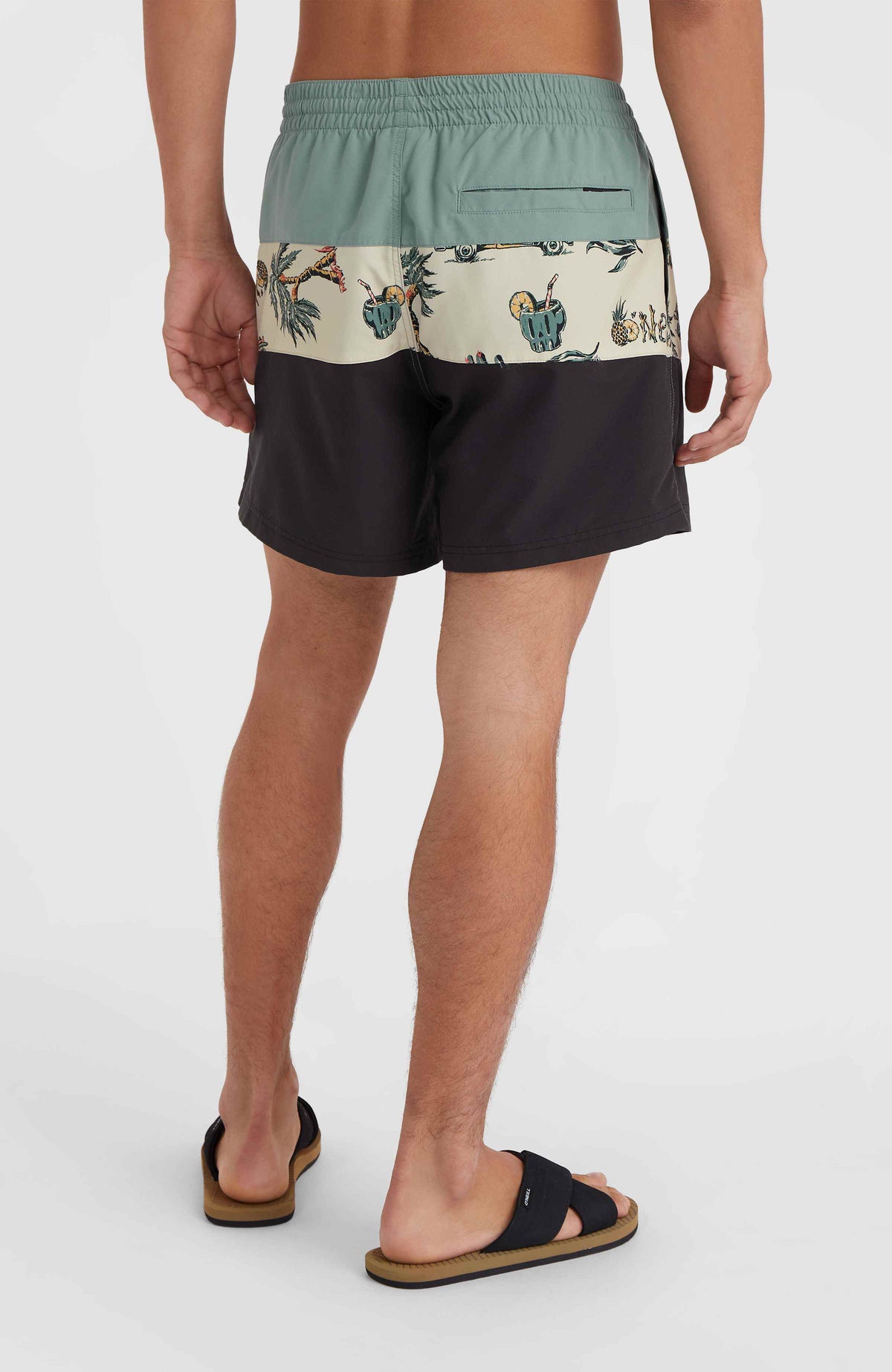 Short de bain Mix and Match Cali Block 15'' | Beige Venice Beach