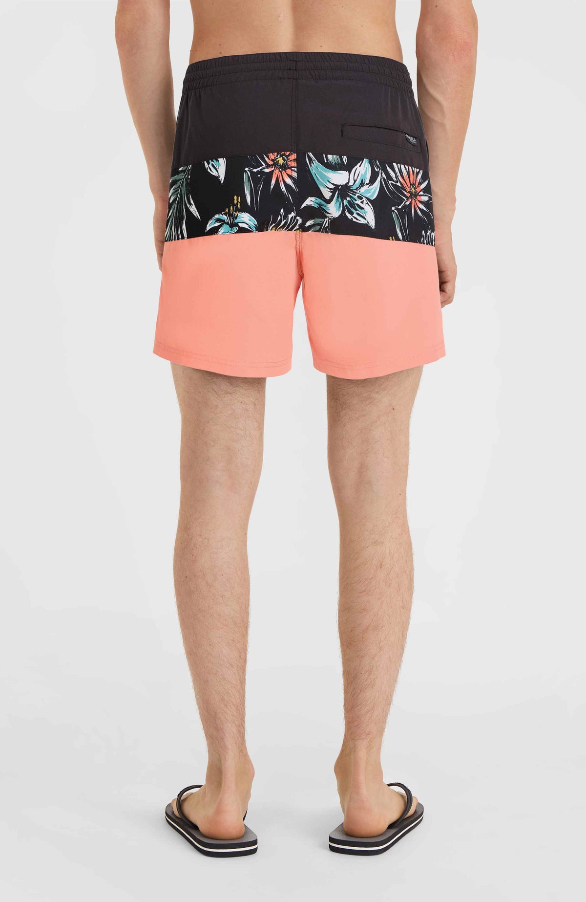 Short de bain Mix and Match Cali Block 15'' | Black Tropicana