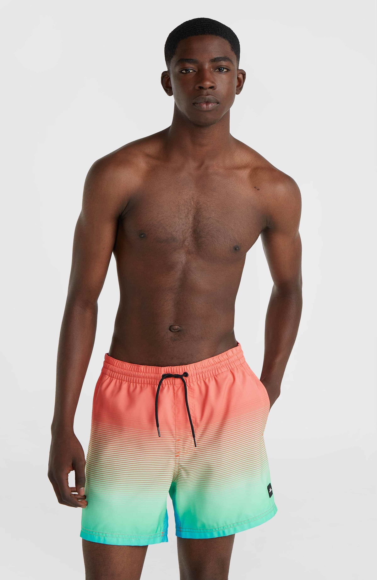 Short de bain Jack O'Neill Cali Gradient 15'' | Living Coral Simple Gradient Panel