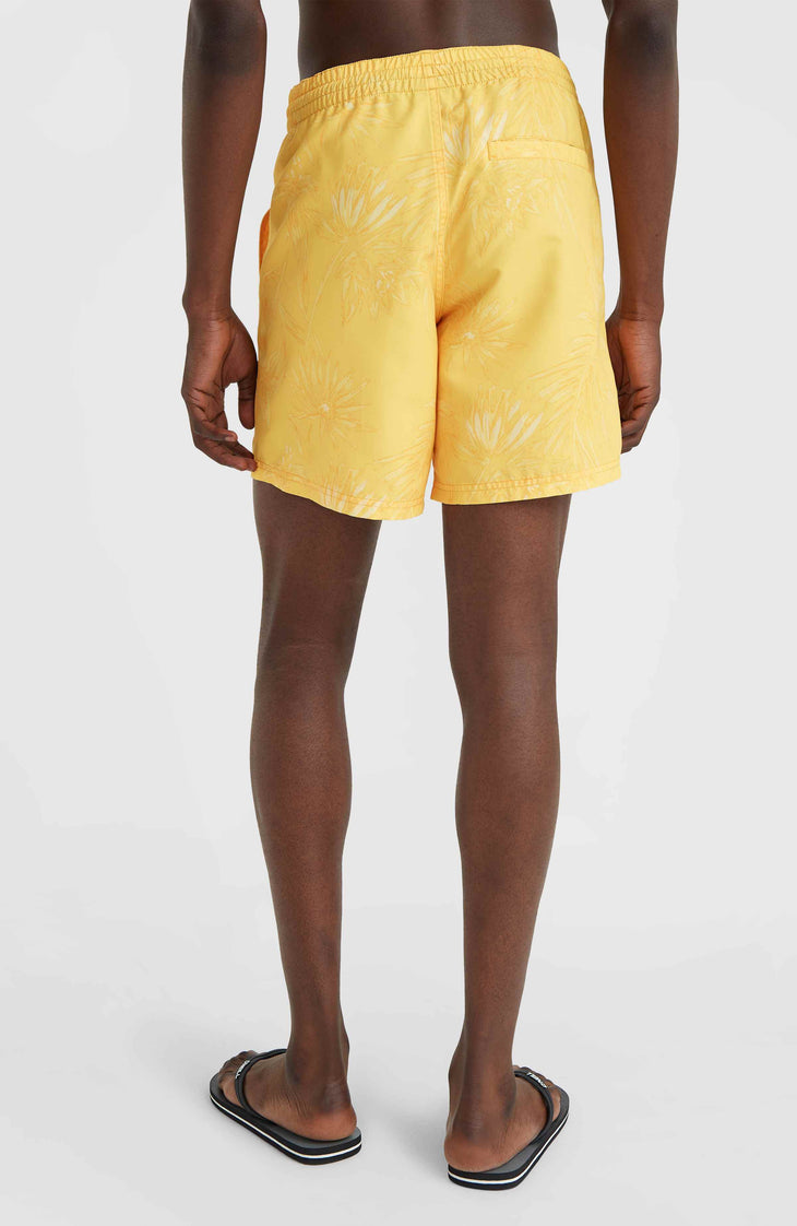 Short de bain Mix and Match Cali 16'' | Yellow Tonal Tropicana