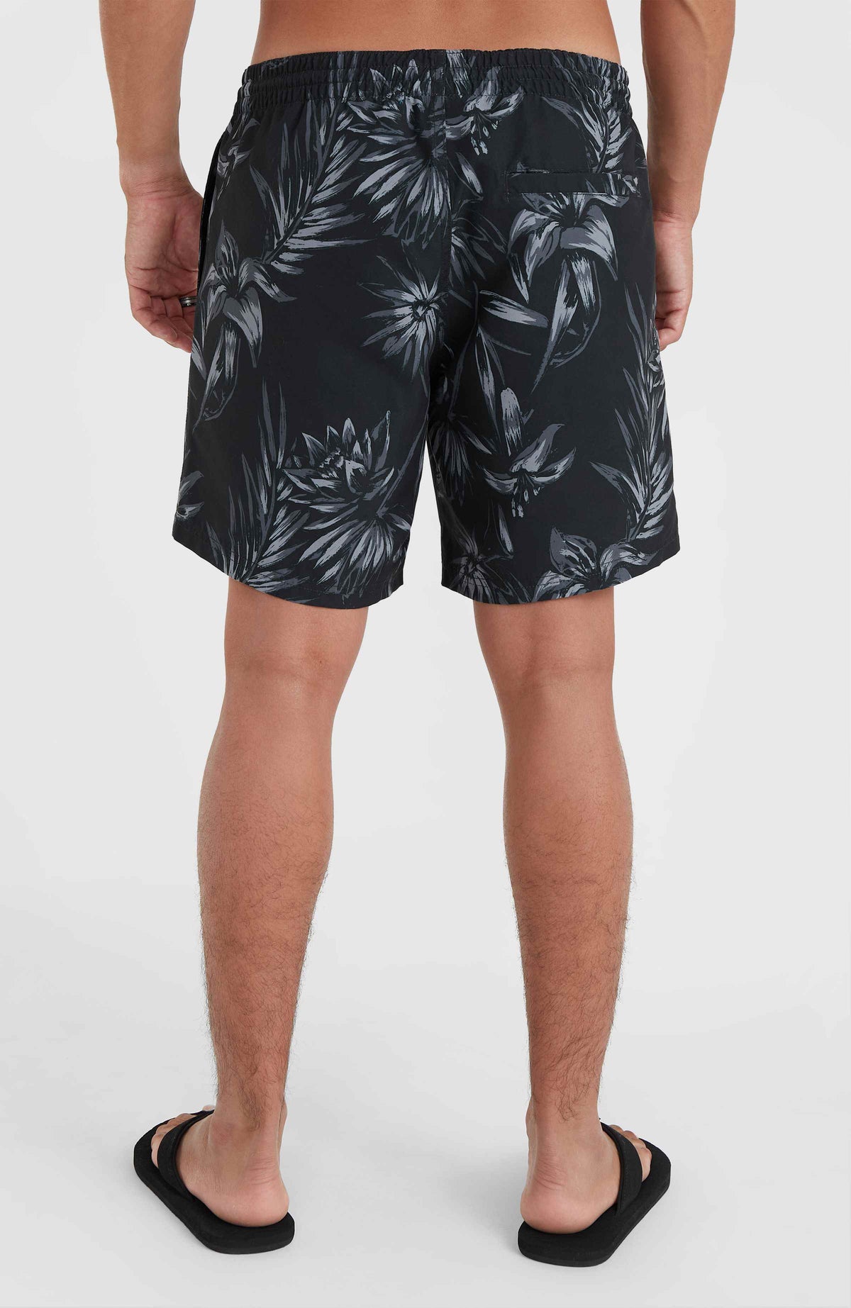 Short de bain Mix and Match Cali 16'' | Black Tonal Tropican