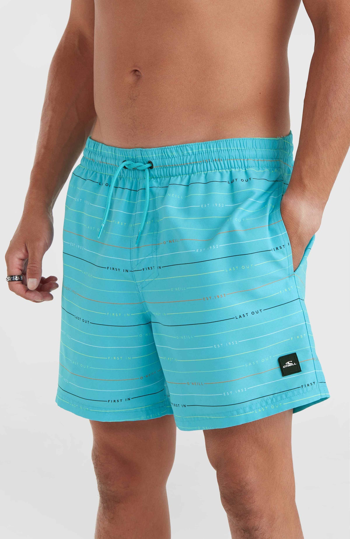Short de bain Jack O'Neill Cali First 15 | Blue First Name Stripe