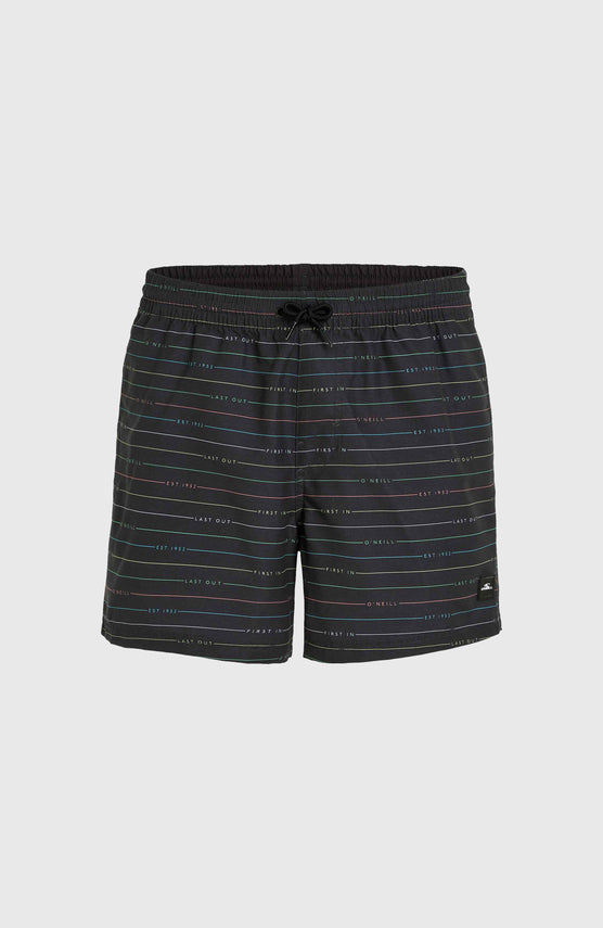 Short de bain Jack O'Neill Cali First 15 | Black First Name Stripe