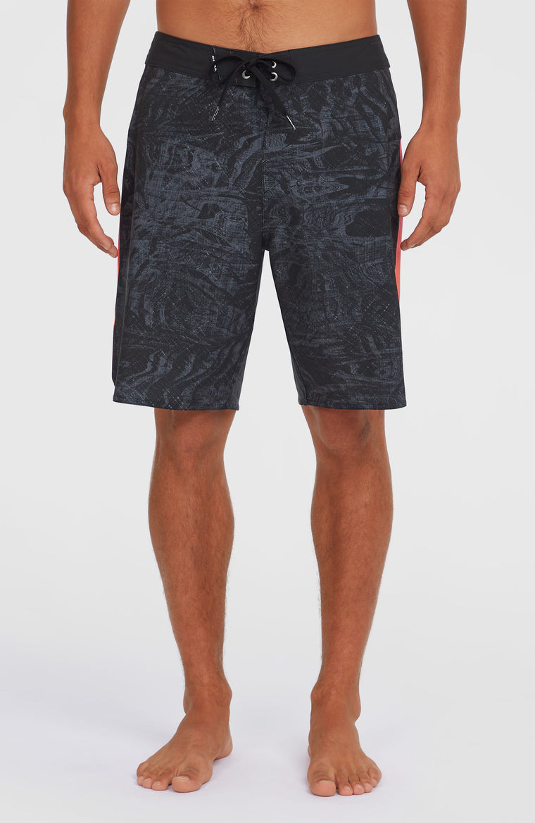 Boardshort Hyperfreak Tech Panel 19 | Black Pink/Orange Panel Boardshort Hyperfreak Tech Panel 19 | Black Pink/Orange Panel