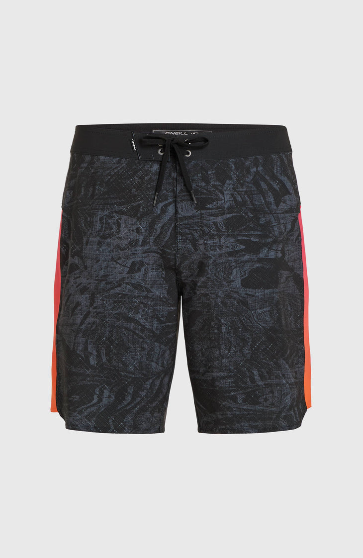Boardshort Hyperfreak Tech Panel 19 | Black Pink/Orange Panel