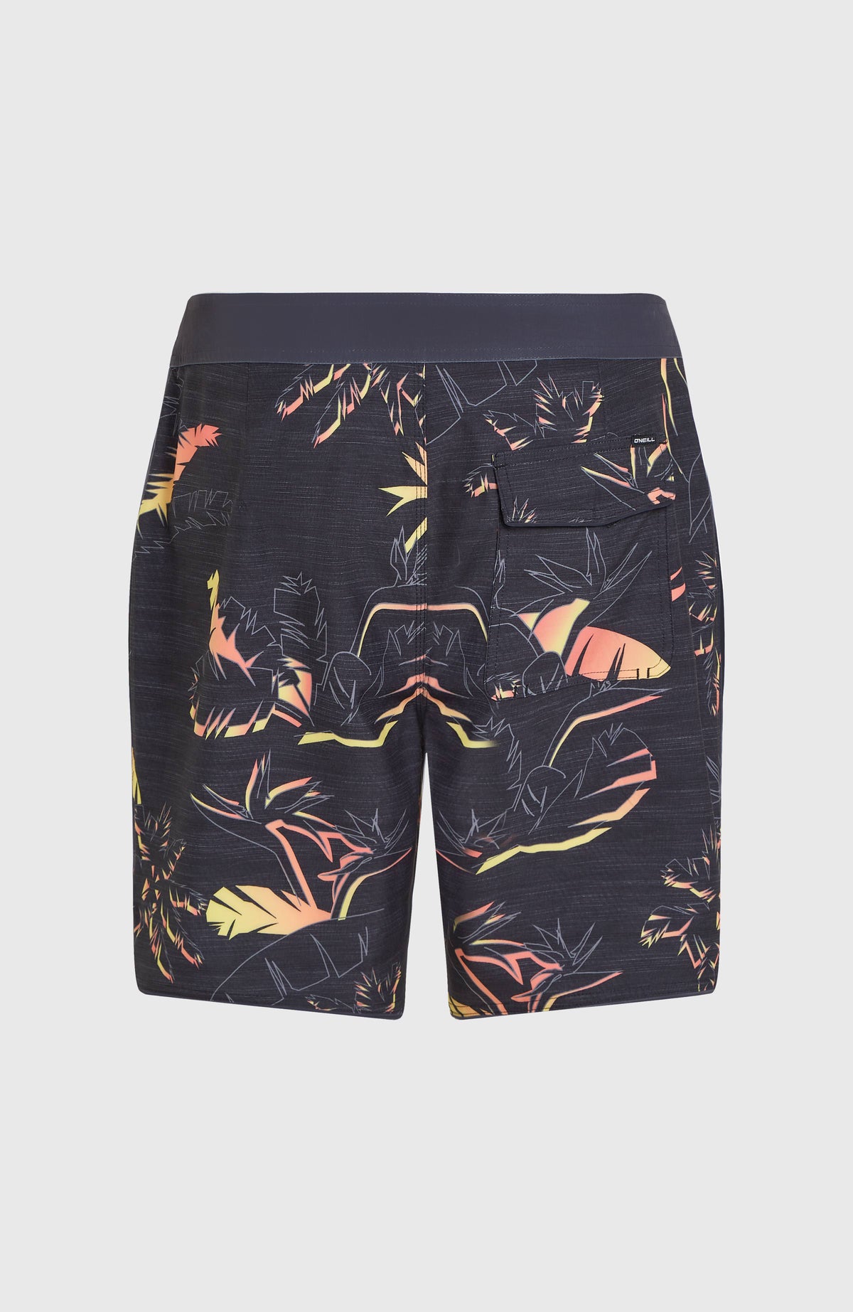 Boardshort Hyperfreak Mysto Scallop 19 | Black Mysto Scallop