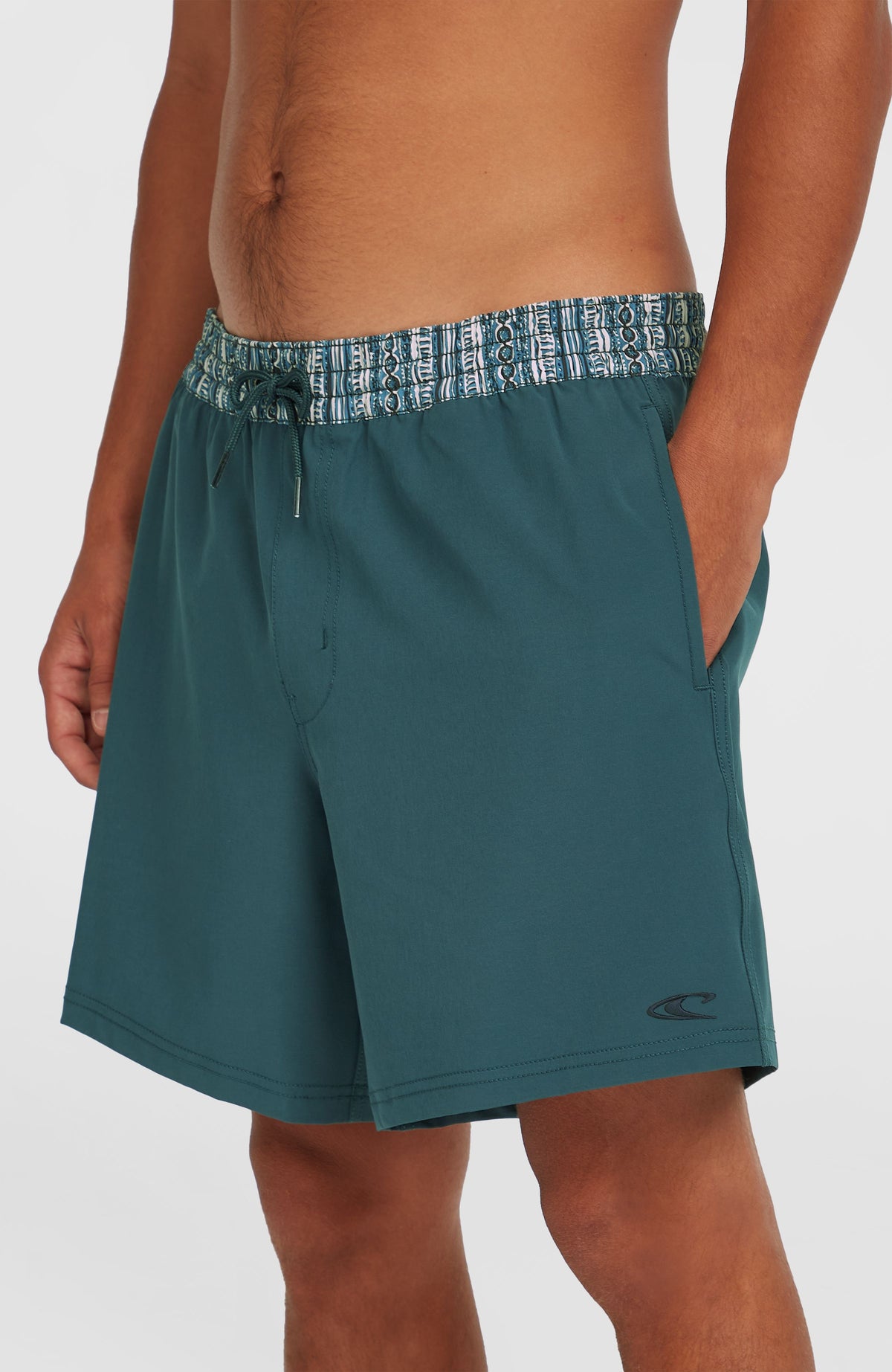 Short de bain Pocket Print 16 | Alma Steel