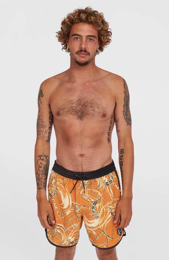 Short de bain O'Riginals Scallop 16 | Orange Originals