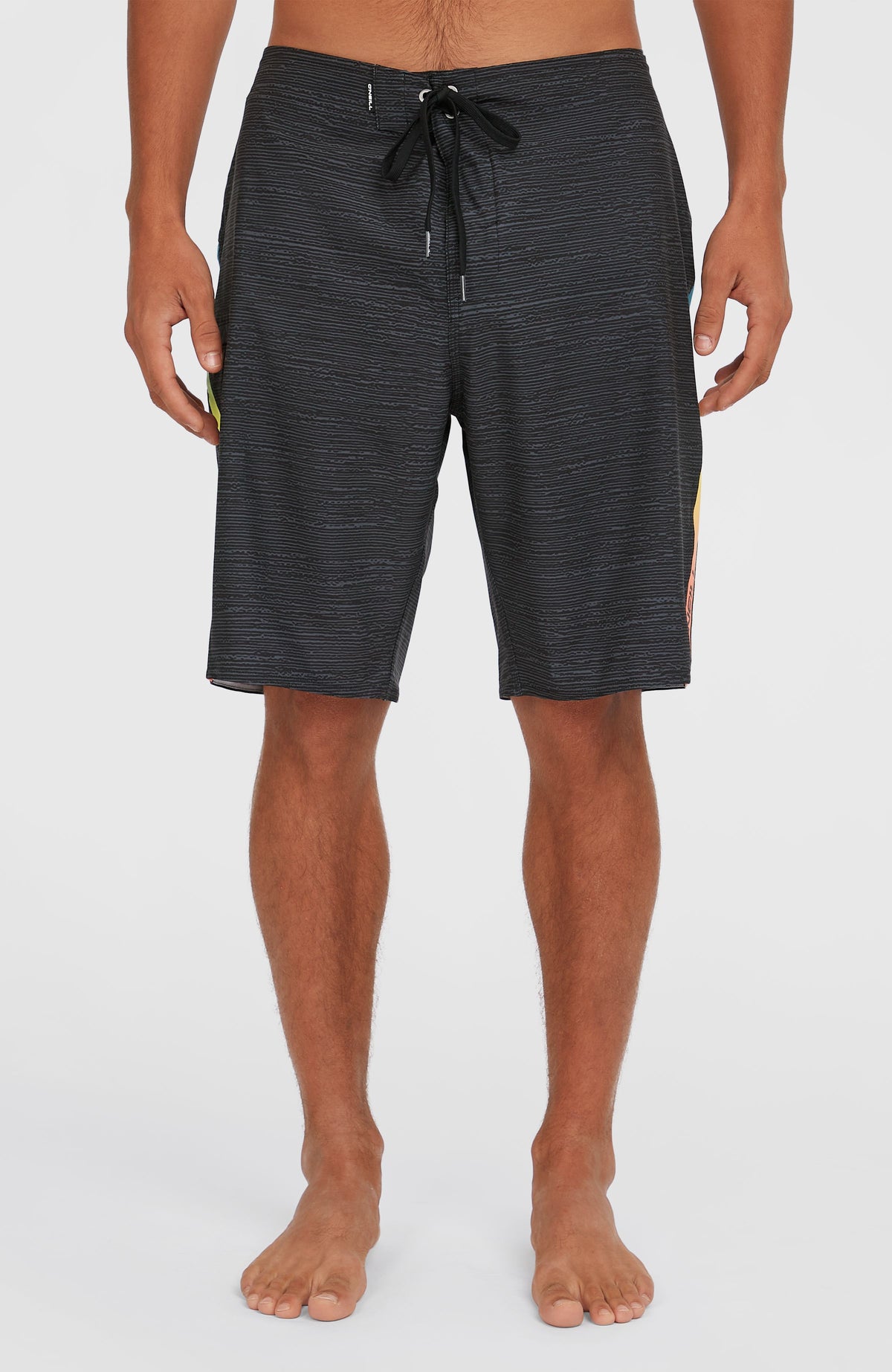 Boardshort Superfreak Mysto 20 | Black Multi Colour Panel