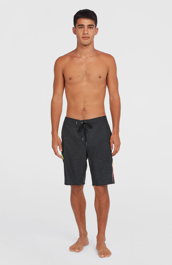 Boardshort Superfreak Mysto 20 | Black Multi Colour Panel