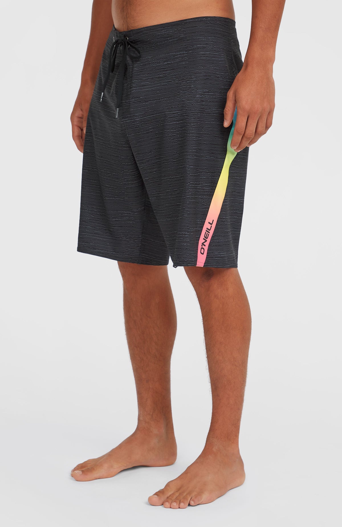 Boardshort Superfreak Mysto 20 | Black Multi Colour Panel
