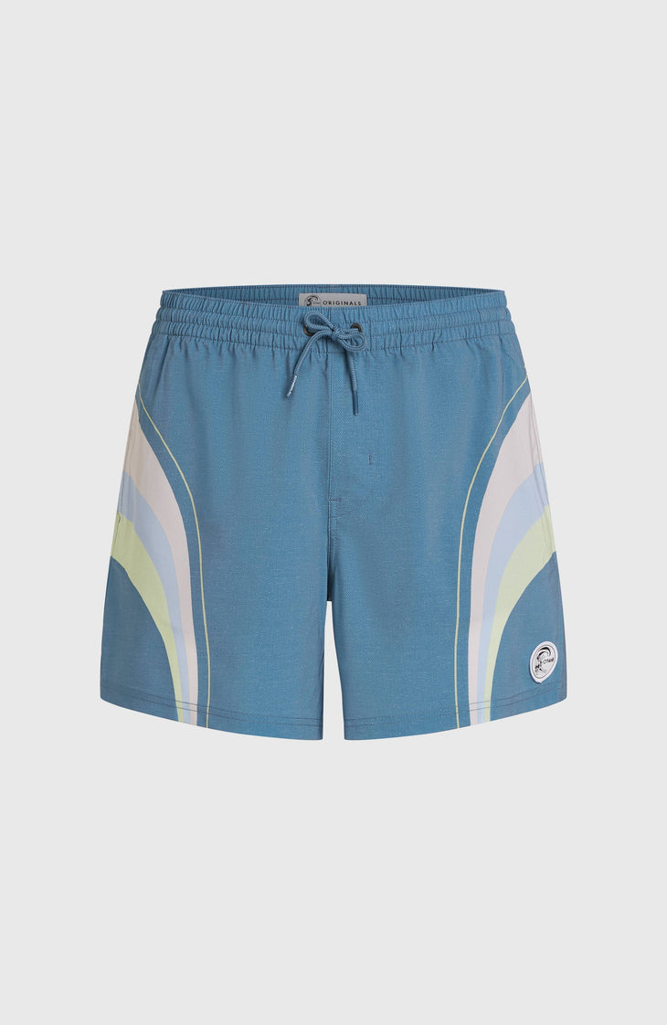 Short de bain O'Riginals Longboard 15 | Blue Originals Stripe