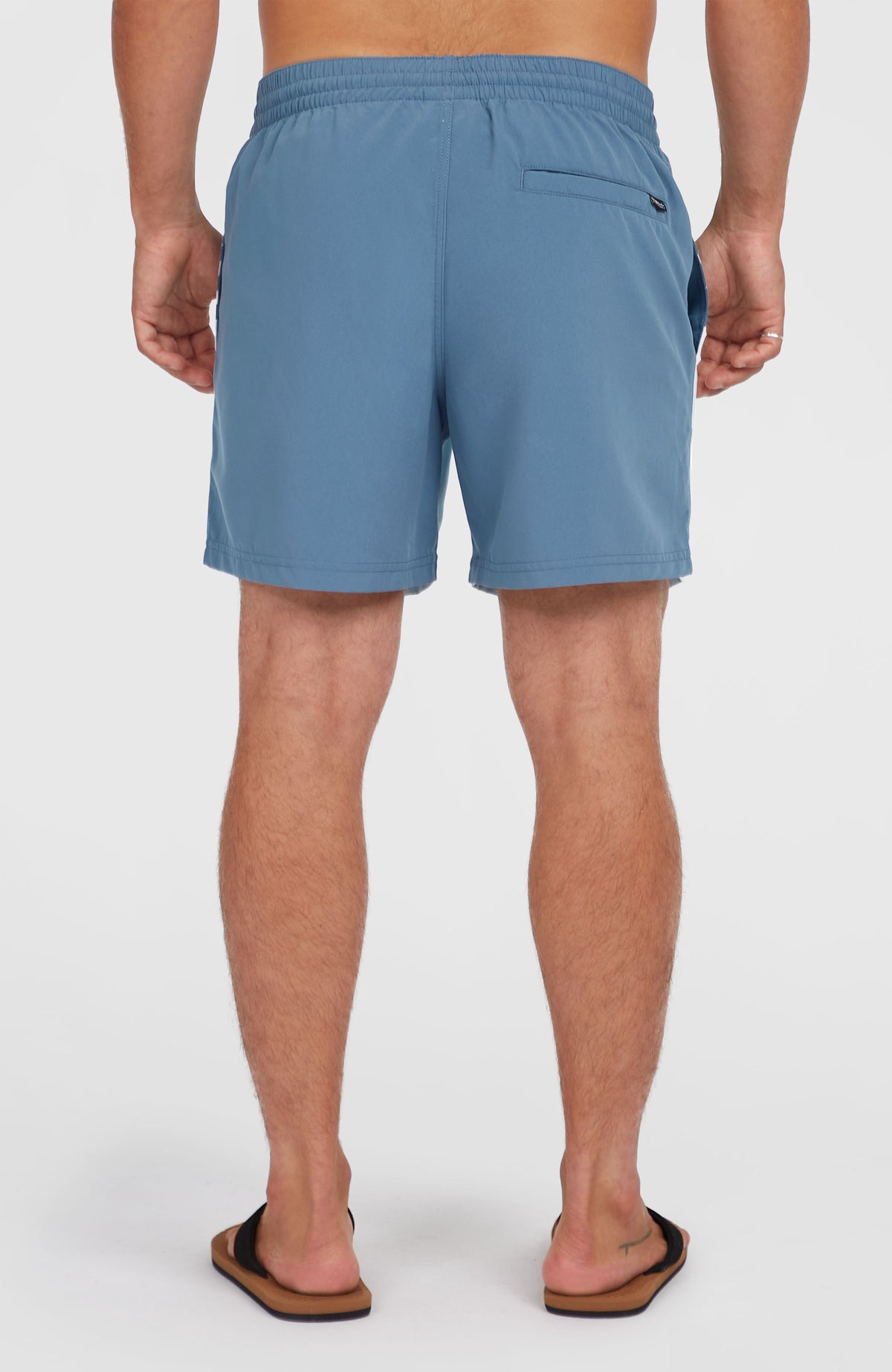 Short de bain Cali Block15'' | Blue Dipped Leaves