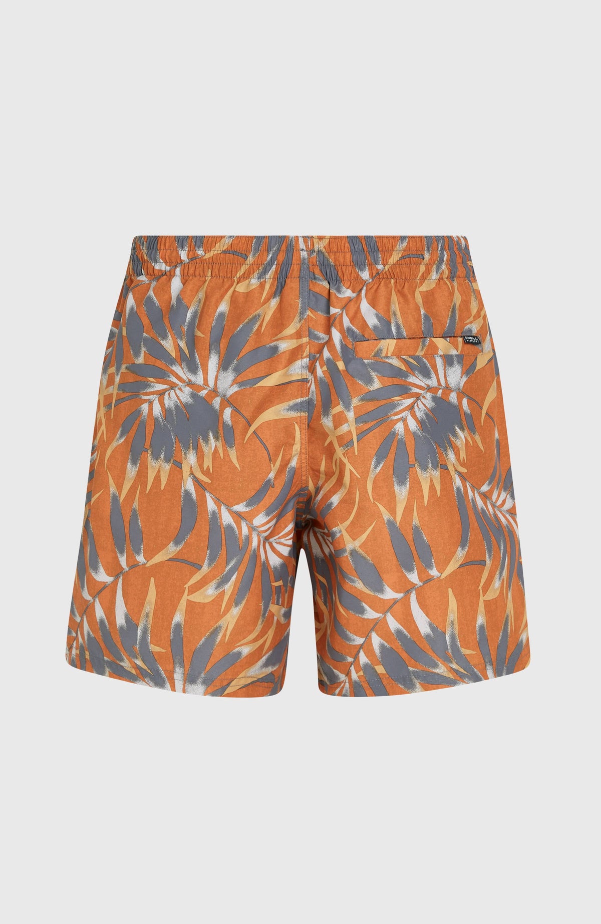 Short de bain Cali Floral 16'' | Orange Dipped Leaves