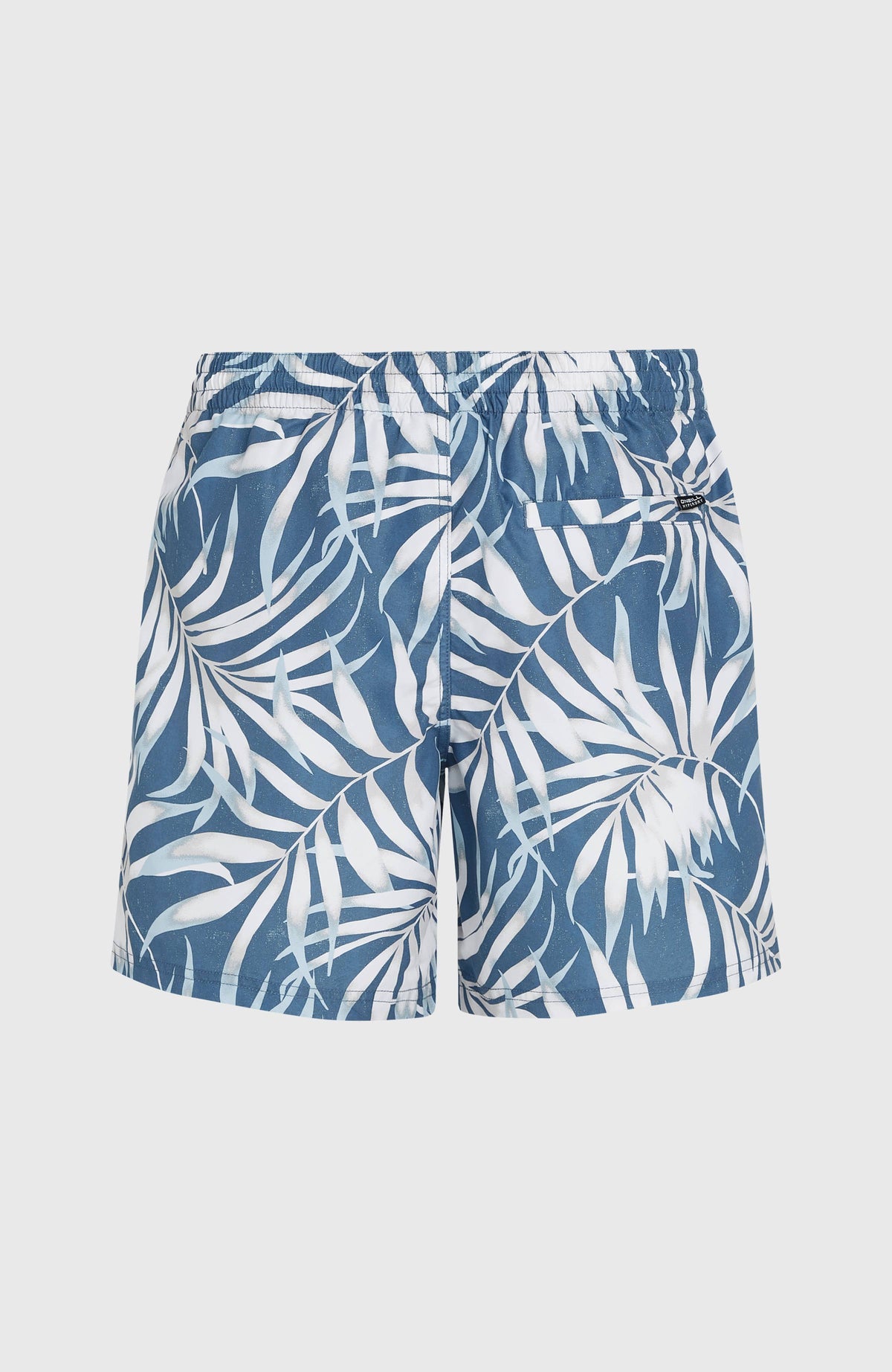 Short de bain Cali Floral 16'' | Blue Dipped Leaves