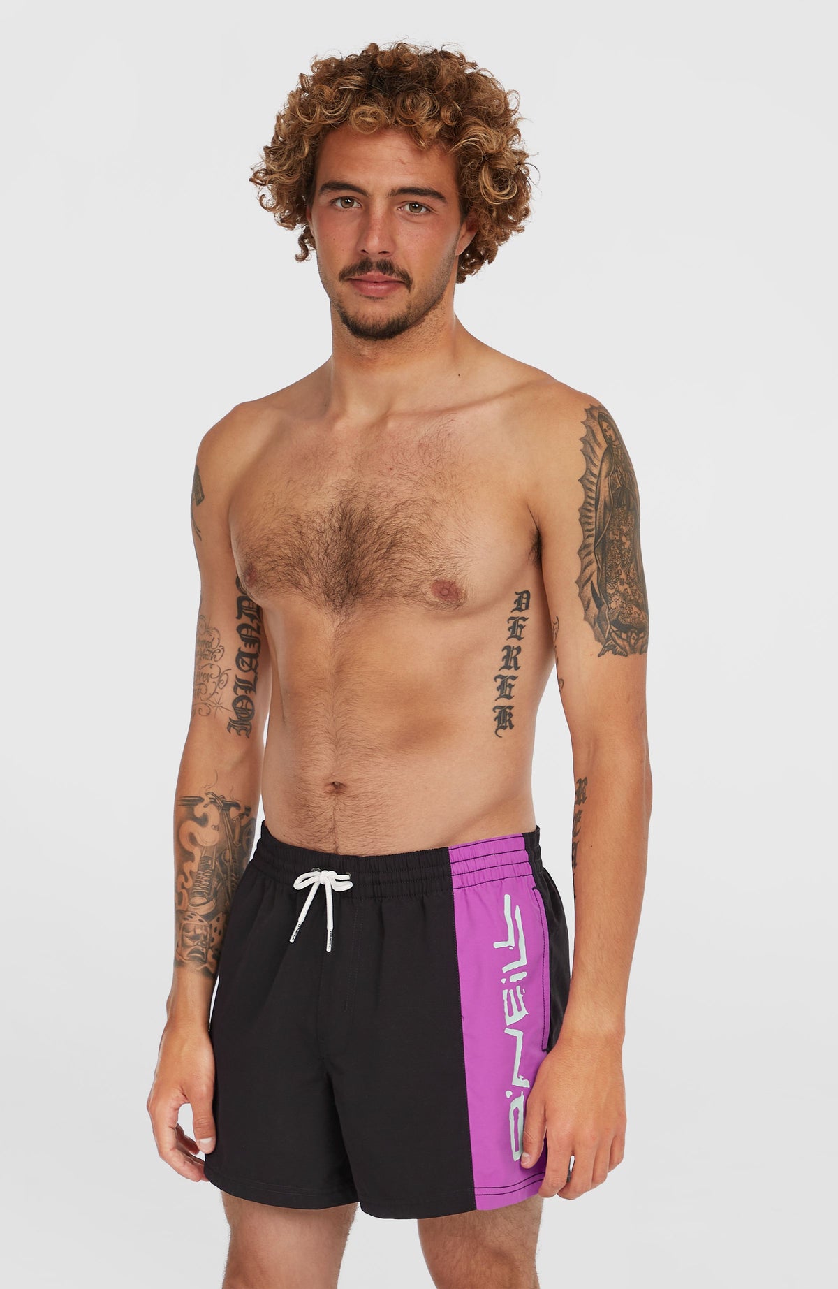 Short de bain Retro 14'' | Digitalis Colour Block