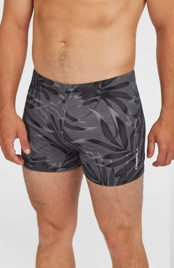 Boxer Essentials Floral | Black Dipped Leaves