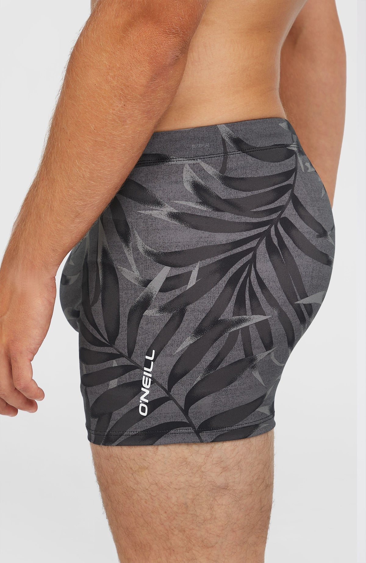 Boxer Essentials Floral | Black Dipped Leaves