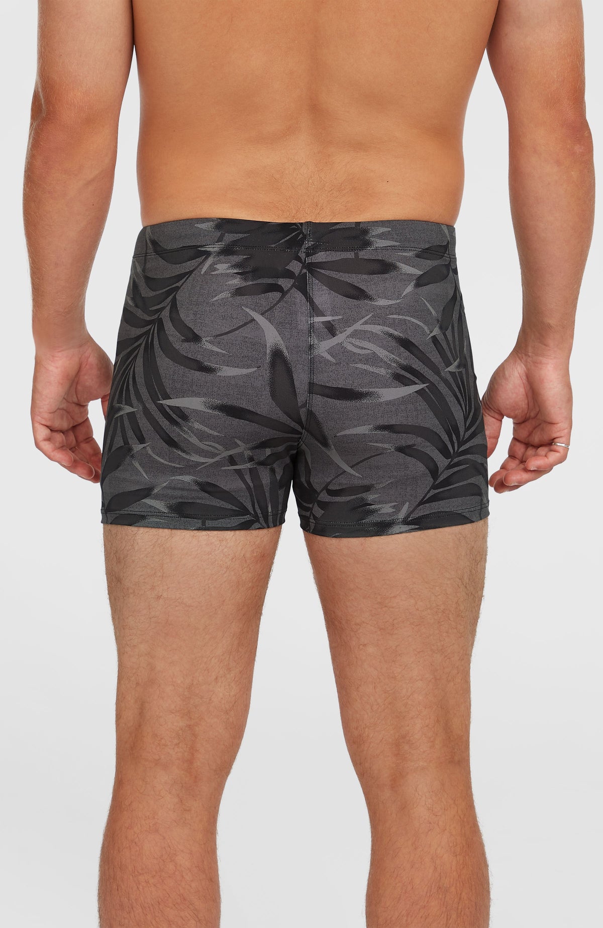 Boxer Essentials Floral | Black Dipped Leaves