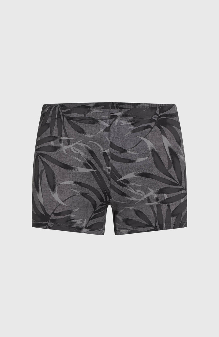 Boxer Essentials Floral | Black Dipped Leaves