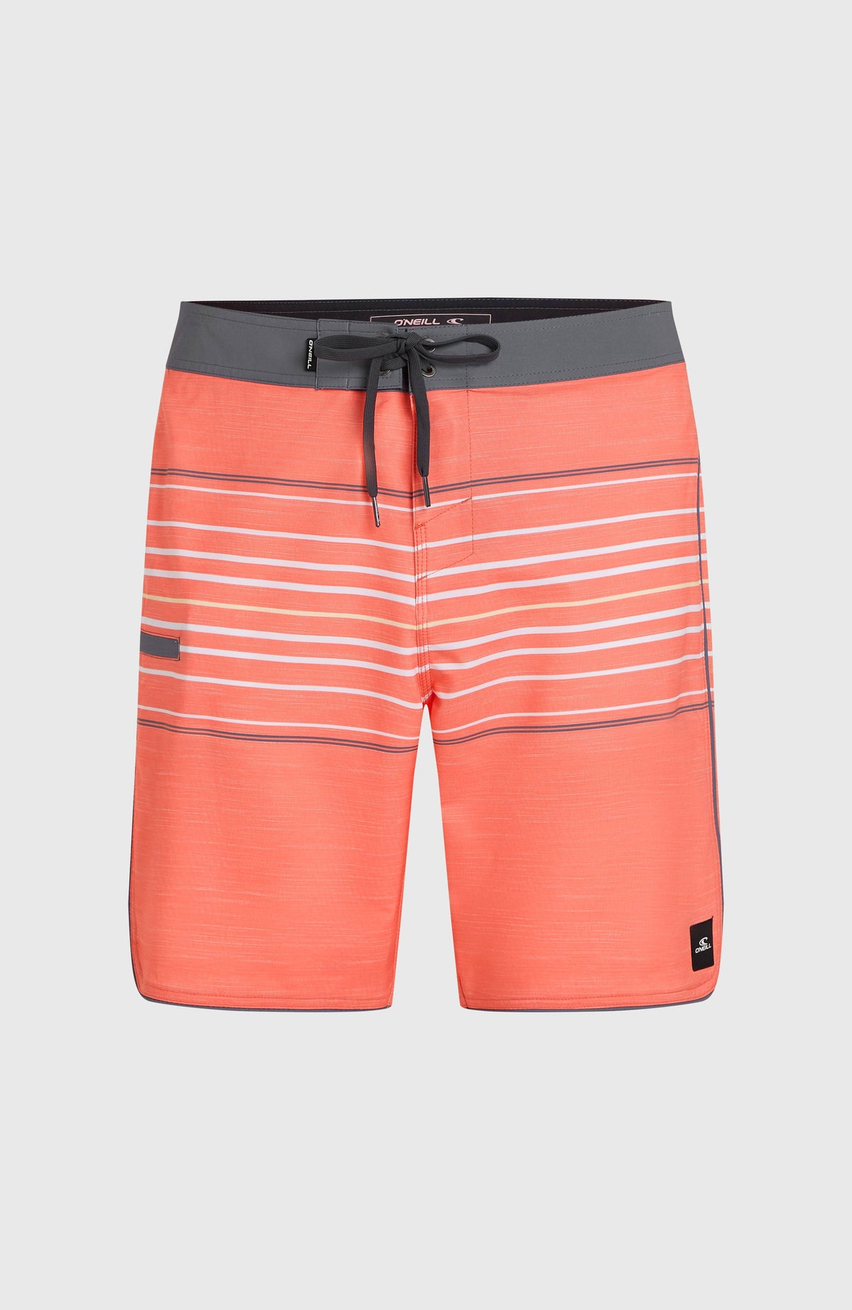 Boardshort Hyperfreak Heat Stripe Scallop 18 | Peach Echo Heat Stripe