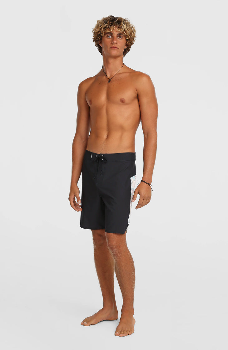 Boardshort Hyperfreak Tech Panel 18 | Black Tech Panel
