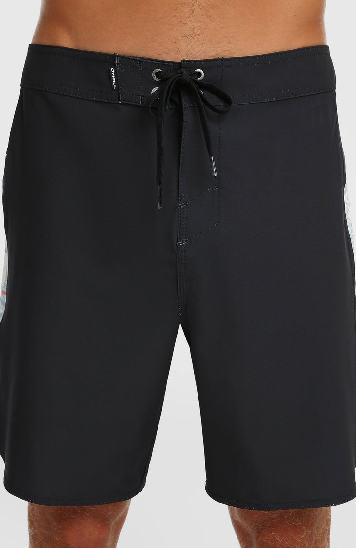 Boardshort Hyperfreak Tech Panel 18 | Black Tech Panel