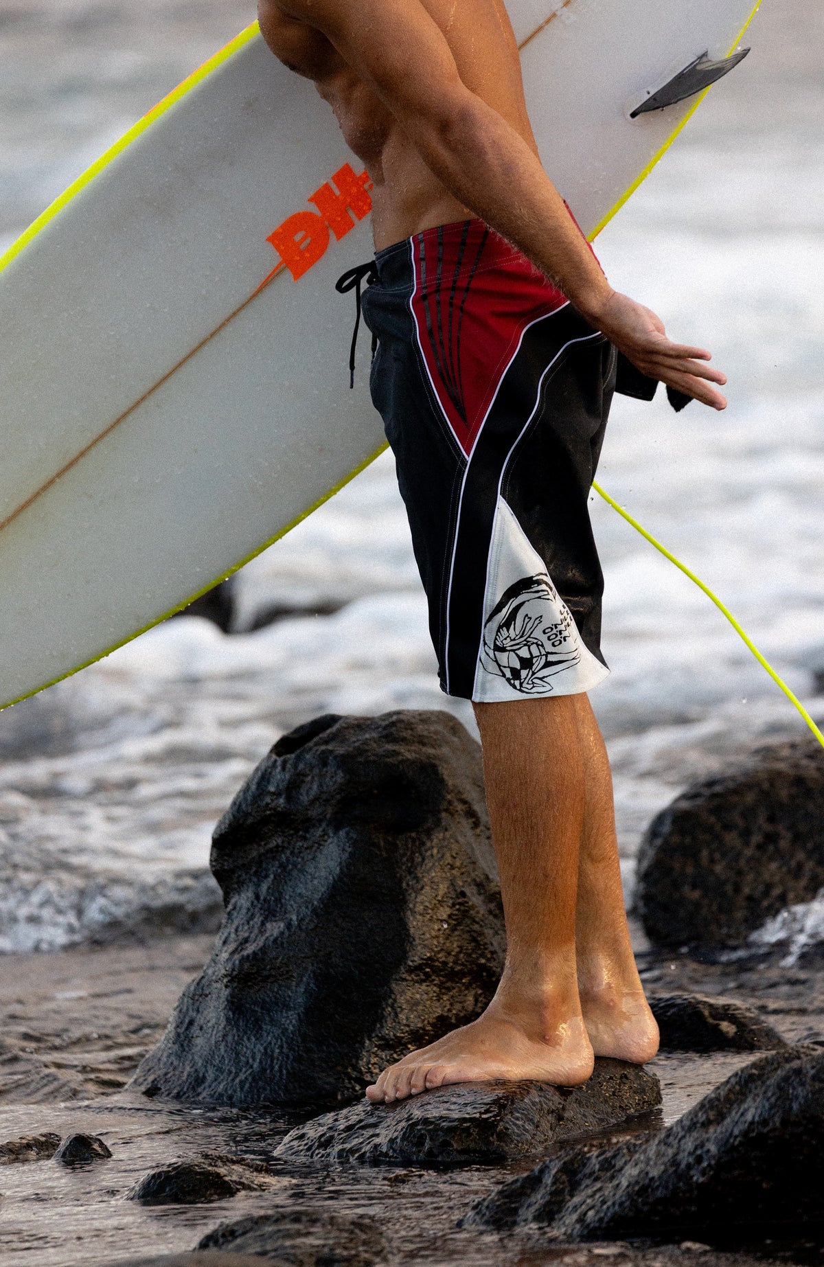 Boardshort Superfreak Re-Issue Y2K 22 | Black Re-Issue