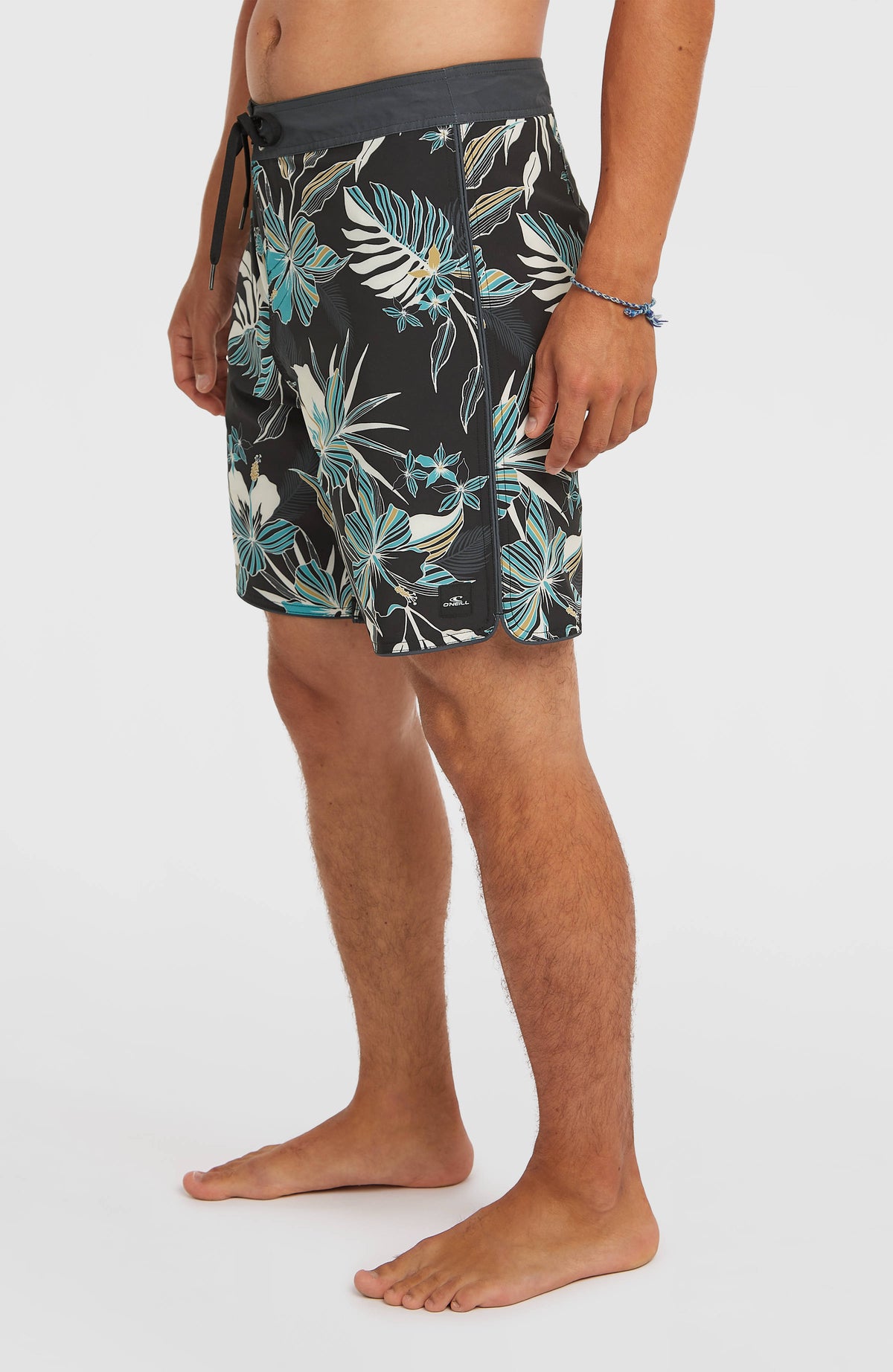 Boardshort Hyperfreak Mysto Scallop 19 | Black Mysto Scallop