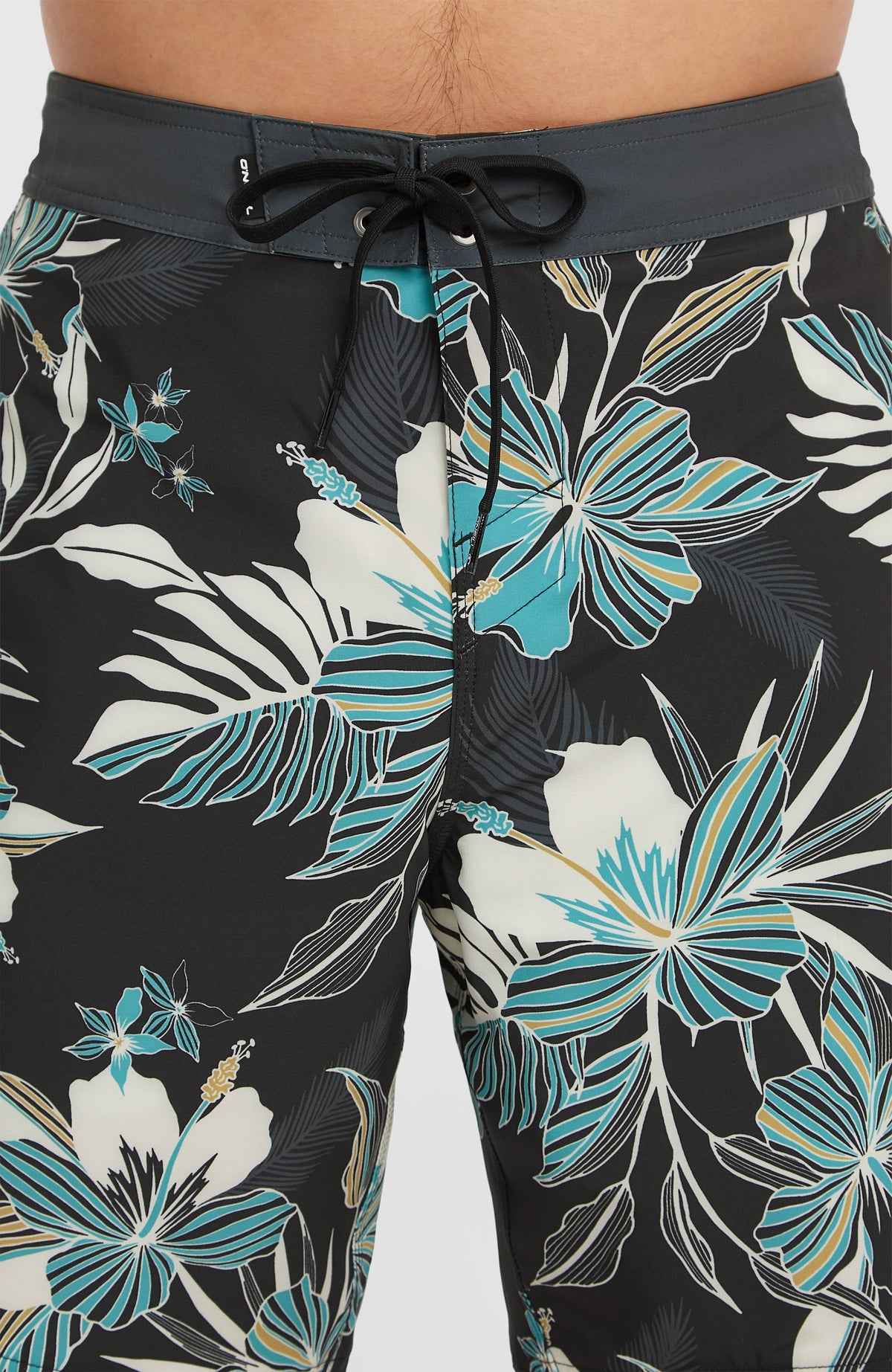 Boardshort Hyperfreak Mysto Scallop 19 | Black Mysto Scallop