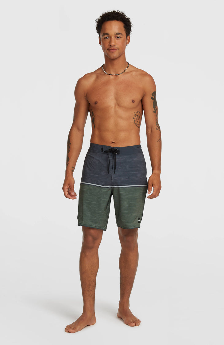 Boardshort Hyperfreak Mysto Block 19 | Dark Olive Mysto Block