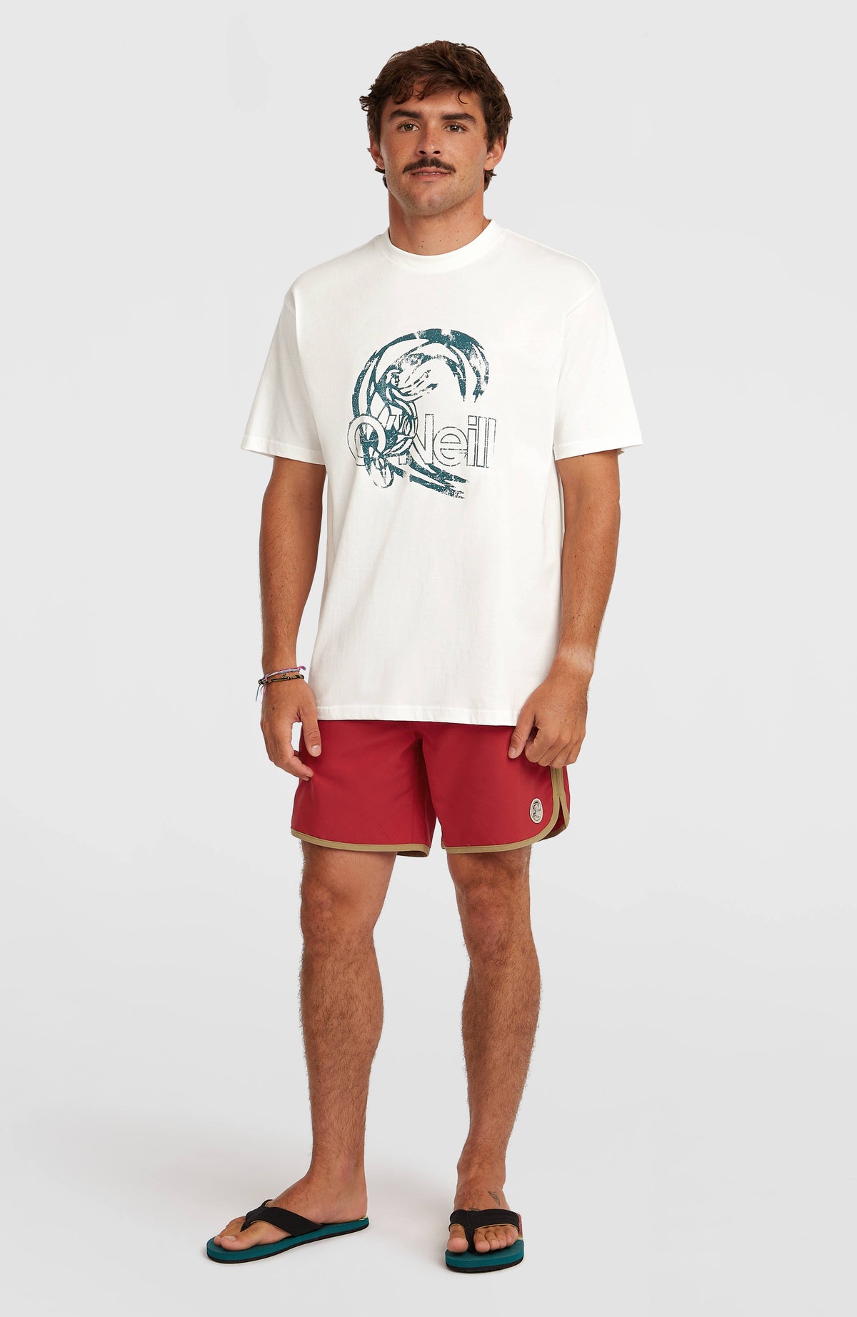 Short de bain O'Riginals Scallop 16 | Midnight Poppy