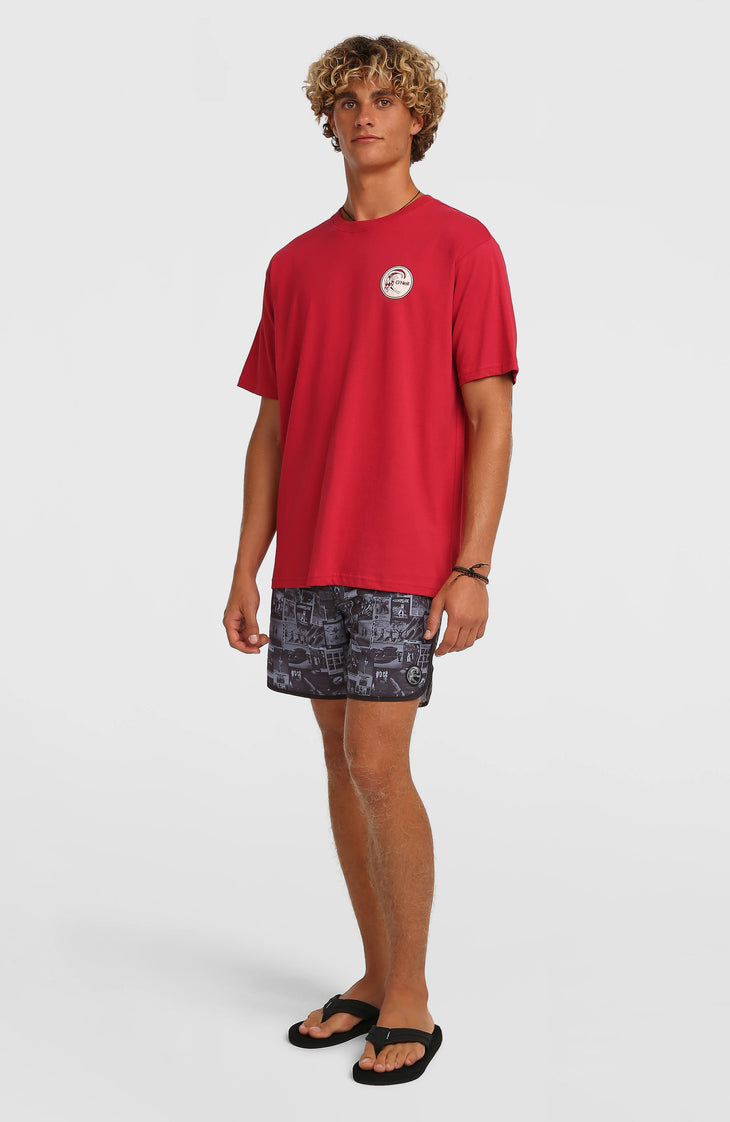 Short de bain O'Riginals Scallop 16 | Black Out Heritage AOP