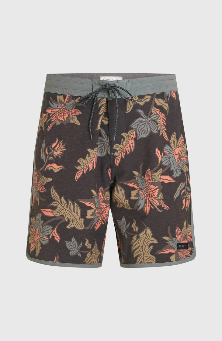 Boardshort Cruzer Scallop 18 | Black Cruzer Scallop