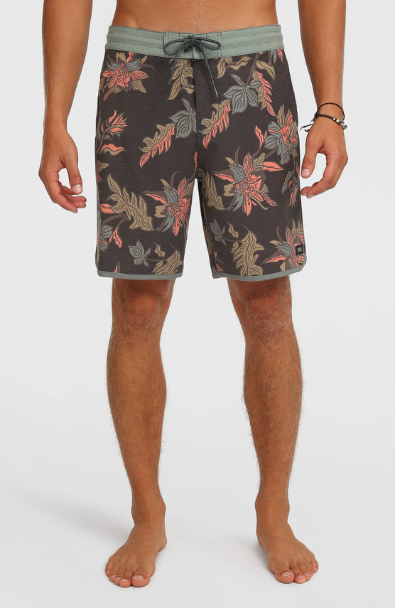 Boardshort Cruzer Scallop 18 | Black Cruzer Scallop
