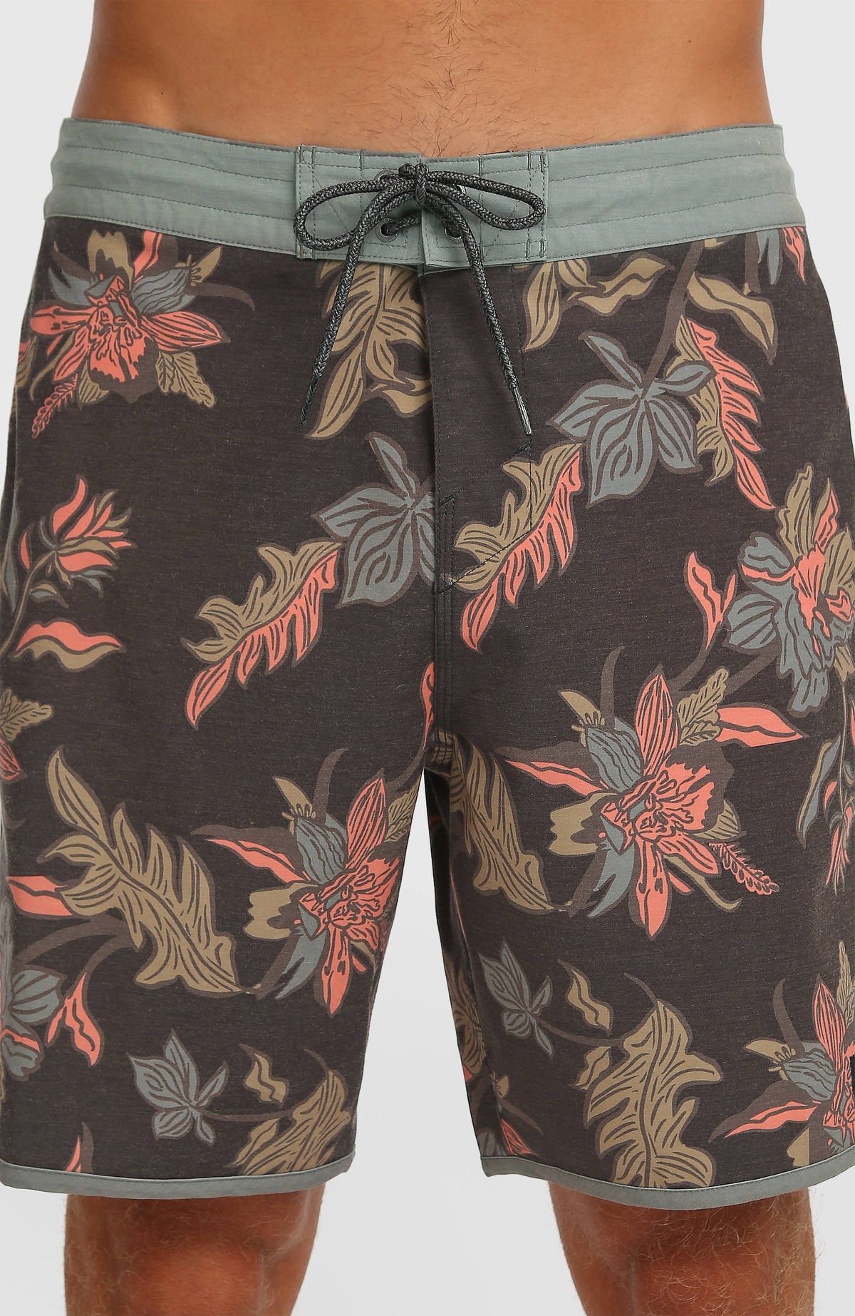 Boardshort Cruzer Scallop 18 | Black Cruzer Scallop
