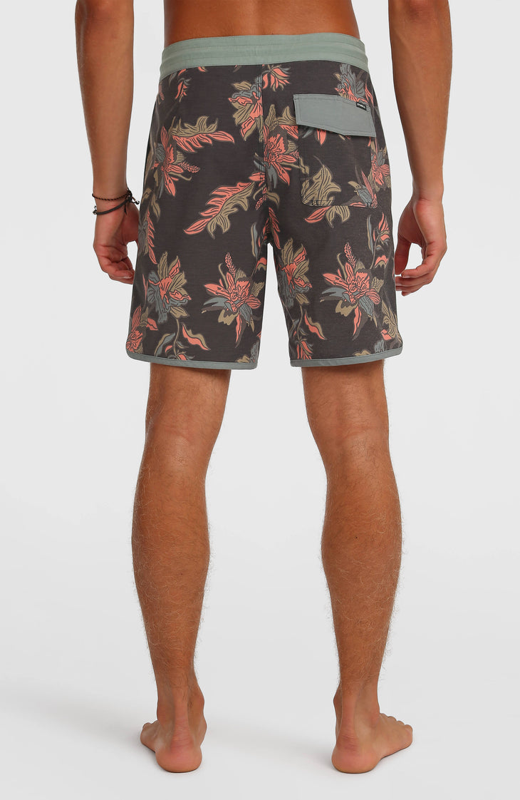 Boardshort Cruzer Scallop 18 | Black Cruzer Scallop