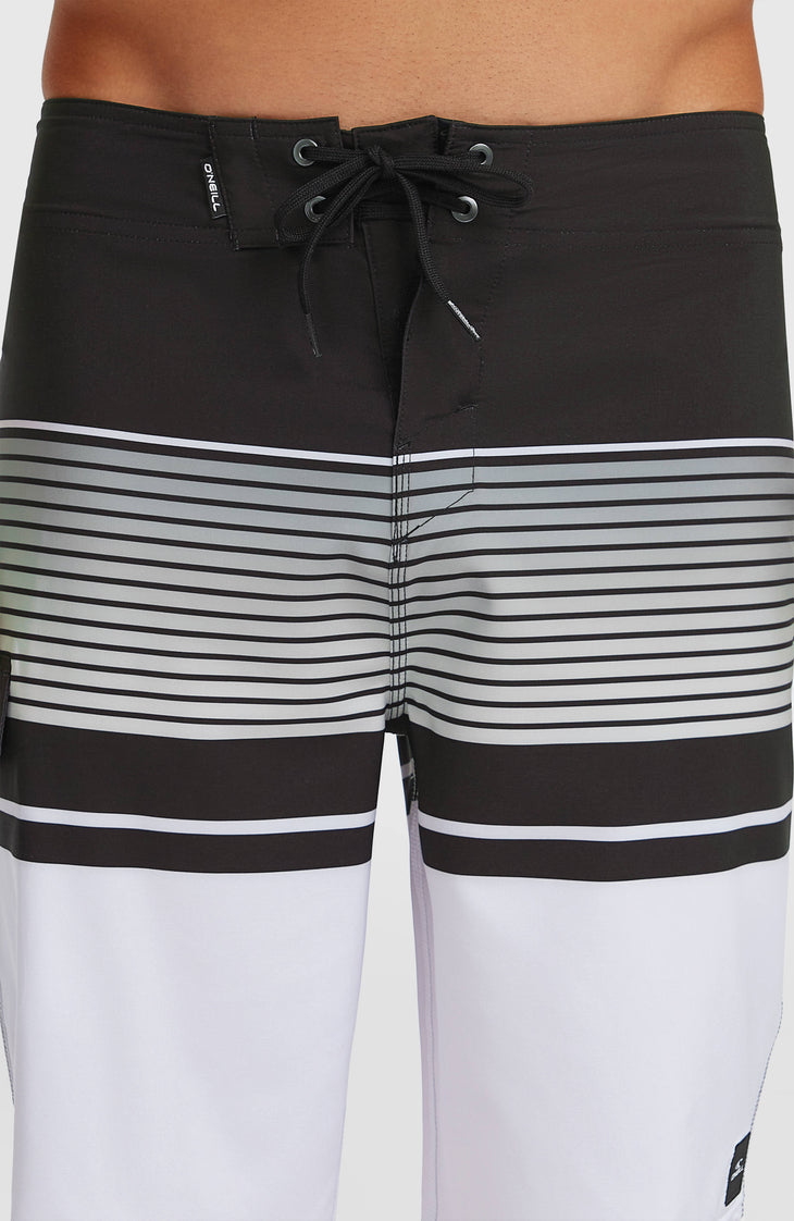 Boardshort Lennox Stripe 21 | White Lennox Stripe
